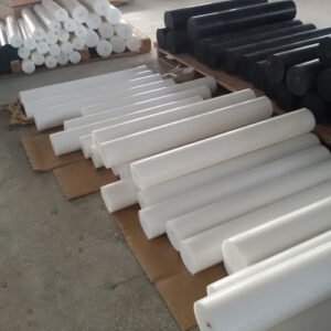 High Quality Extrusion 2-3mm Plastic ABS PTFE HDPE Nylon 66 POM Black Delrin Rod
