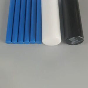 Manufacture Haiteng Customized Acetal Delrin Round Bar White Black POM Rod