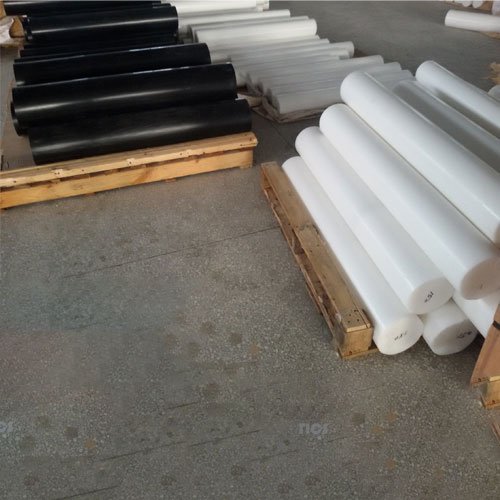 Acetal Rod For Construction In Black Colour